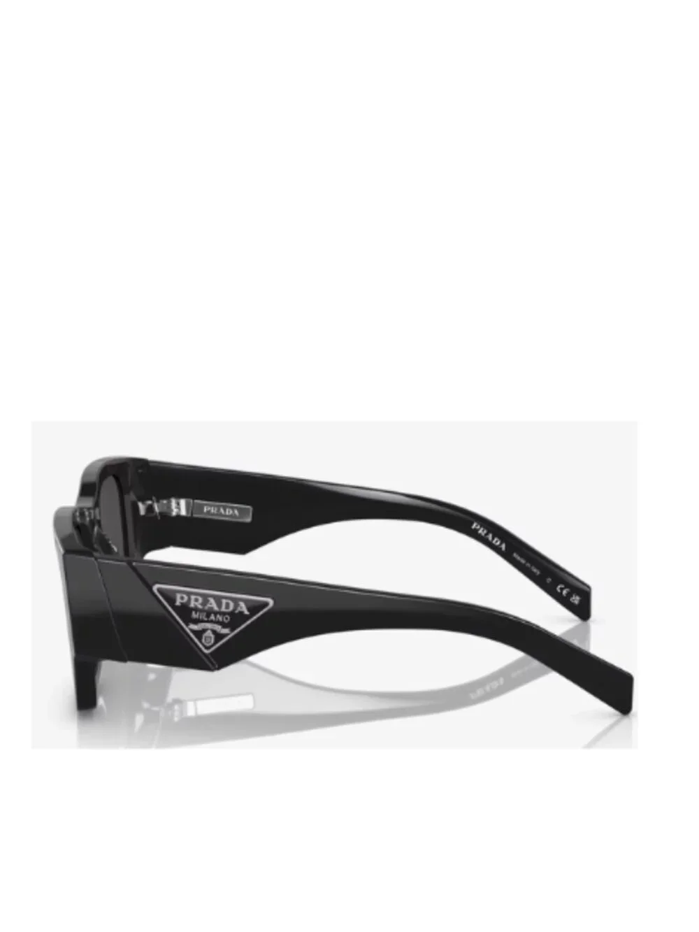 Prada Men's Black Dark Grey Sunglasses NEW Original